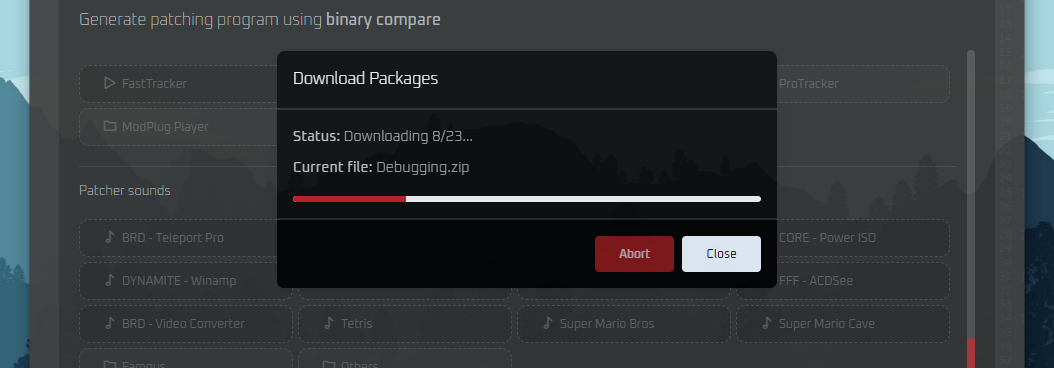 ReVens packages downloader